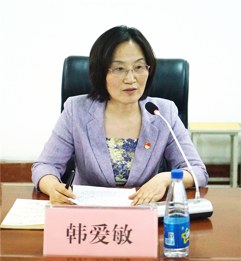 韩爱敏同志任太阳成集团tyc33455cc党委书记