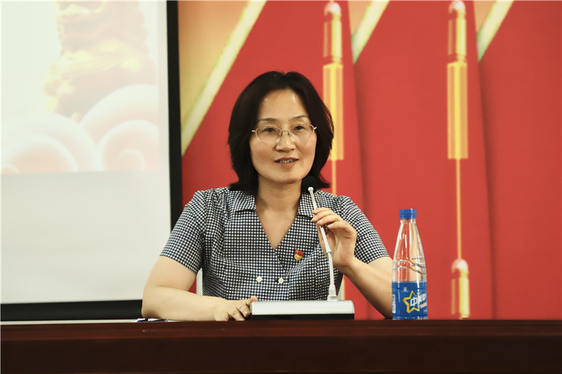 【学党史专题党课】学院党委书记韩爱敏讲党史专题党课:学史力行 勇担立德树人责任使命