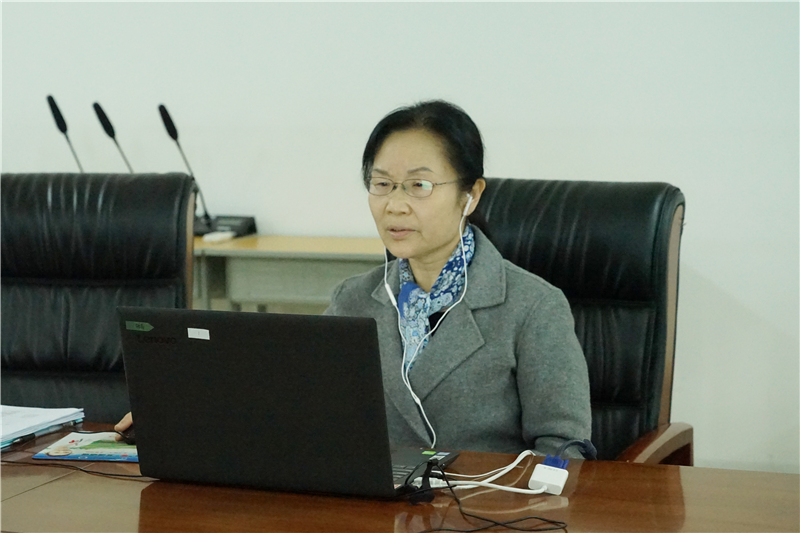 我院参加2022年河南省民办高校学科专业建设资助项目立项评审线上答辩会