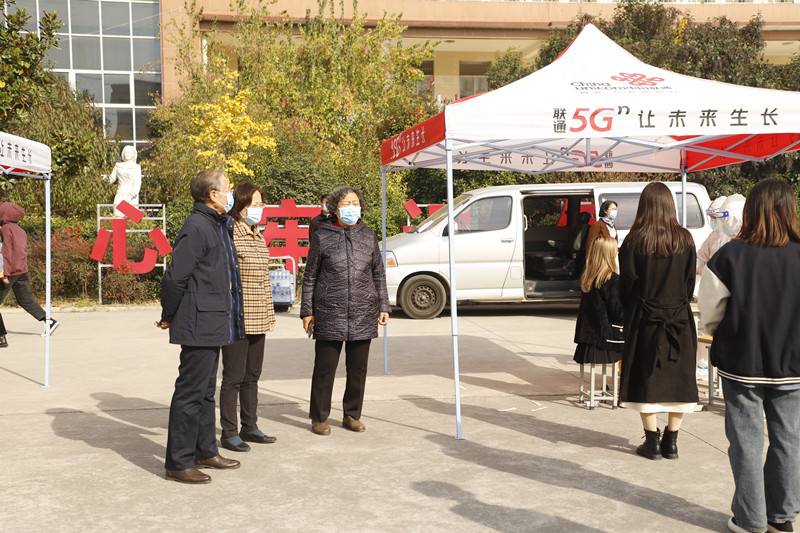 太阳成顺利完成第三轮核酸检测工作
