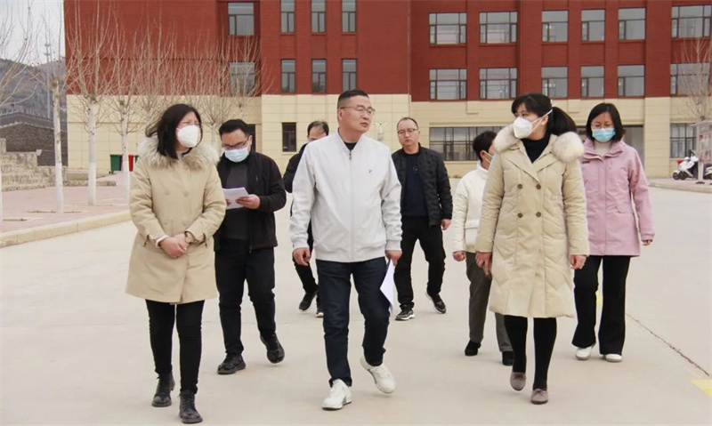 新密市纪委领导一行到我院新密校区调研清廉学校建设工作