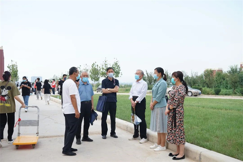 我院新密校区2022年秋季学期学生顺利返校